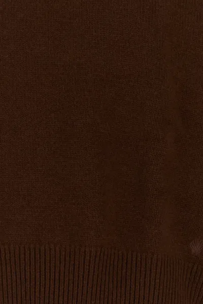 Loulou De Saison Chocolate Wool Blend Luke Sweater