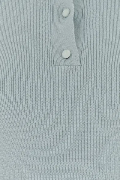 Jil Sander Wool Polo Shirt Collar Short Sleeves