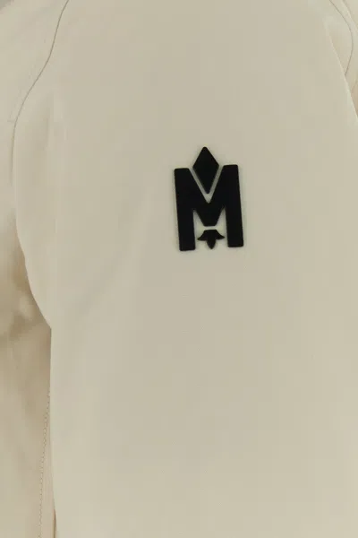 Mackage Cream Nylon Blend Jennifer Down Jacket In White