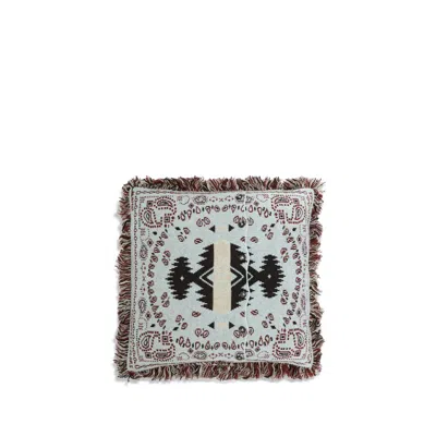 Alanui Light Blue Fleece Wool Other Accessories In Multi