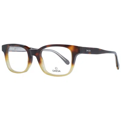 Omega Brown Plastic Glasses (frames) In Brown