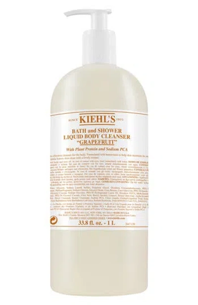 Kiehl's Since 1851 Grapefruit Bath & Shower Liquid Body Cleanser In White