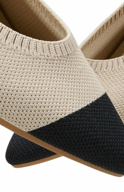 Vivaia Pointed-toe Ballet Flats In Neutral