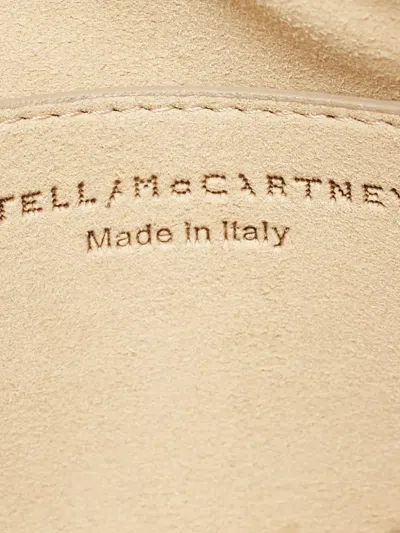 Pre-owned Stella Mccartney Falabella Quilted Faux-fur Shoulder Bag In Brown