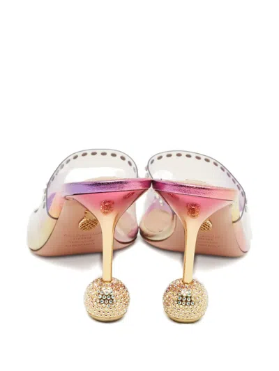 Pre-owned Aquazzura Square-toe Sandals In White