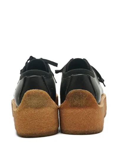 Pre-owned Stella Mccartney Brody Lace-up Derby Shoes In Black