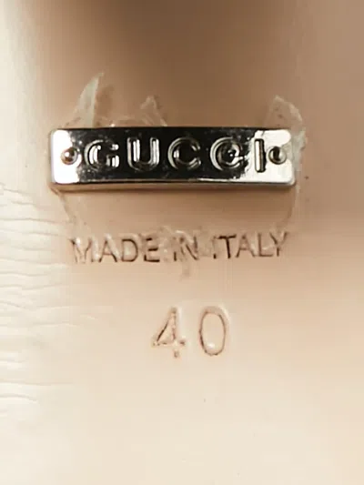 Pre-owned Gucci Gg Platform Sandals In Black