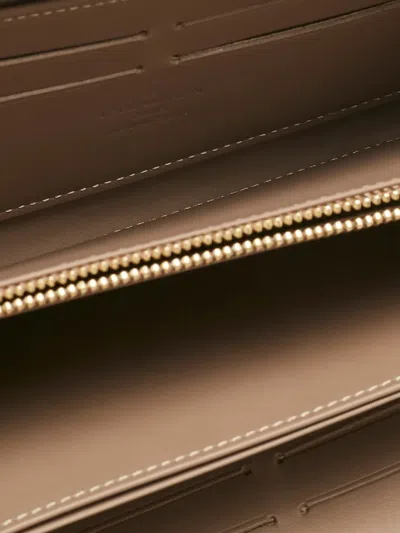 Pre-owned Louis Vuitton 2012 Zippy Leather Wallet In Neutral