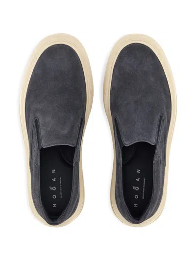 Hogan H691 Slip-on Sneakers In Blue