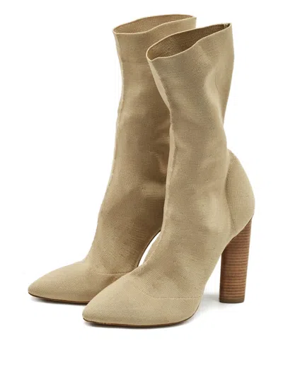 Pre-owned Adidas Originals Season 2 Boots In Neutral