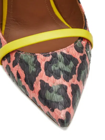 Pre-owned Malone Souliers Maureen Pointed-toe Mules In Pink