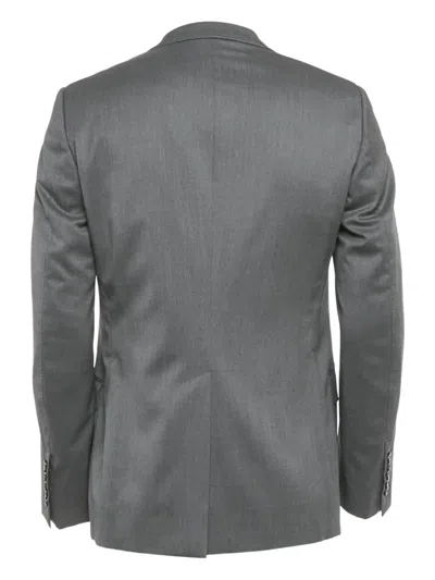 Pre-owned Gucci Single-breasted Blazer In Gray