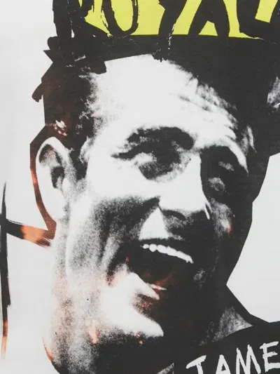 Pre-owned Dolce & Gabbana Graphic-print Crew-neck T-shirt In White