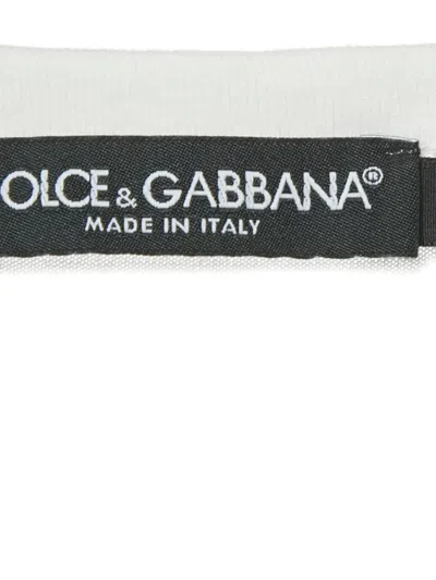 Pre-owned Dolce & Gabbana Graphic-print Crew-neck T-shirt In White