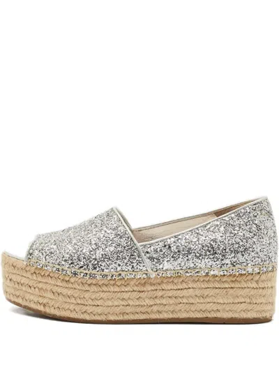 Pre-owned Miu Miu 1148927 Silver