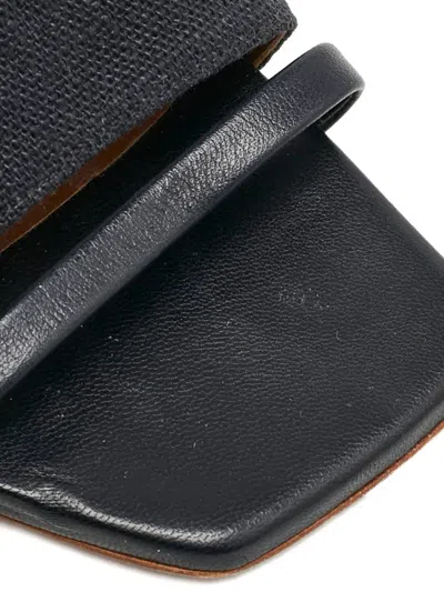 Pre-owned Malone Souliers Laney Sandals In Blue