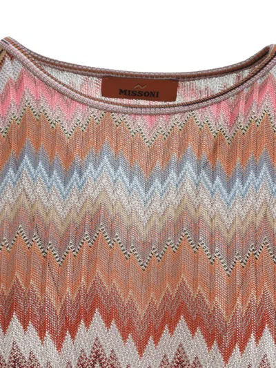 Missoni Chevron-pattern Top In Multi