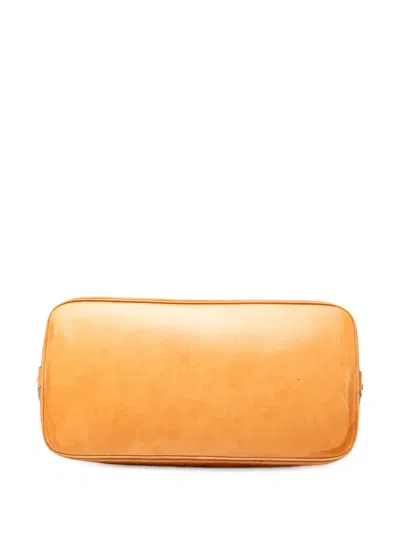 Pre-owned Louis Vuitton 1993 Monogram Alma Pm Handbag In Brown