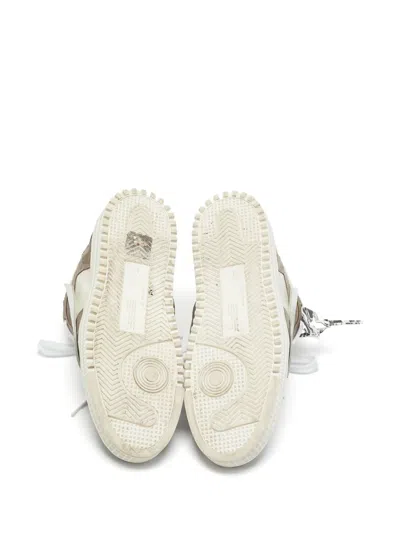 Pre-owned Off-white Out Of The Office Leather Suede Sneakers In White