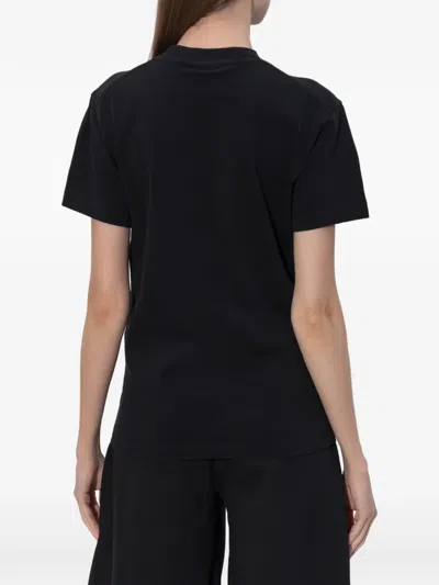 Dsquared2 Logo-embroidered T-shirt In Blue