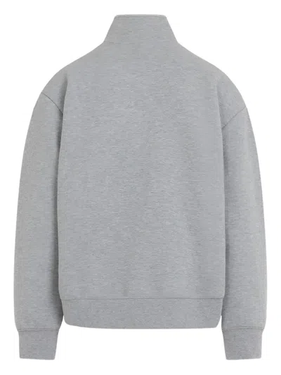 Carhartt Zip Sweater In Gray