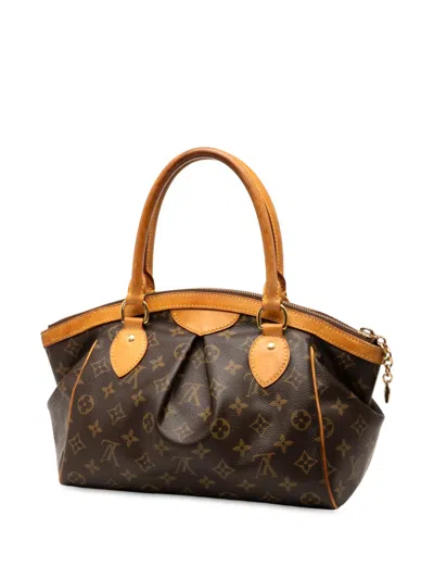 Pre-owned Louis Vuitton 2007 Monogram Tivoli Pm Handbag In Brown