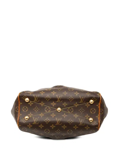 Pre-owned Louis Vuitton 2007 Monogram Tivoli Pm Handbag In Brown
