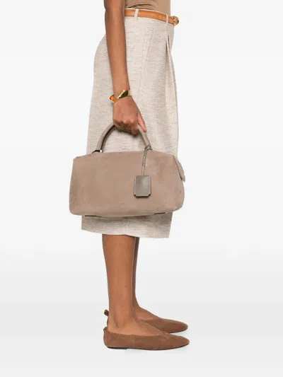 Max Mara Top-handle Tote Bag In Brown