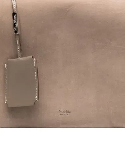Max Mara Top-handle Tote Bag In Brown
