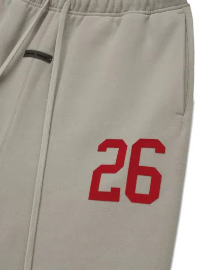 Essentials Lounge Drawstring Track Pants In Gray