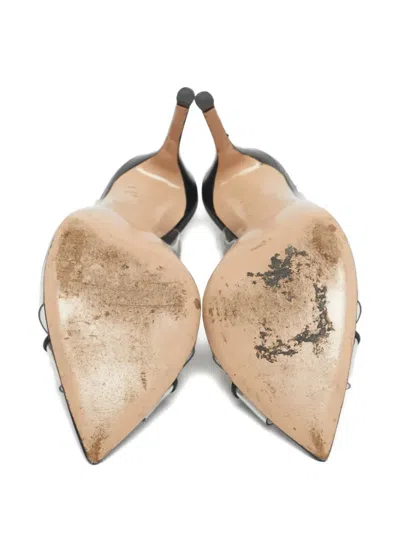 Pre-owned Gianvito Rossi Leather Heeled Sandals In White