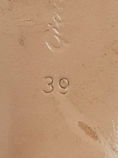 Pre-owned Gianvito Rossi Leather Heeled Sandals In White