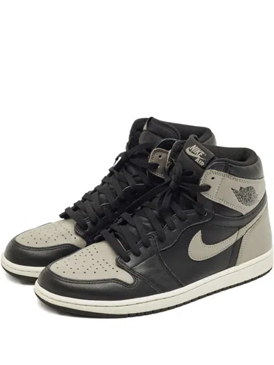Pre-owned Jordan Air  1 Retro High-top Sneakers In Black