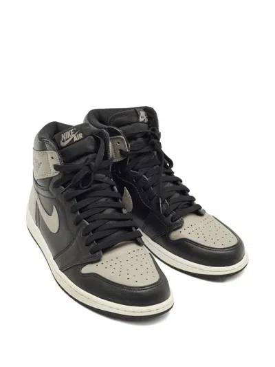 Pre-owned Jordan Air  1 Retro High-top Sneakers In Black