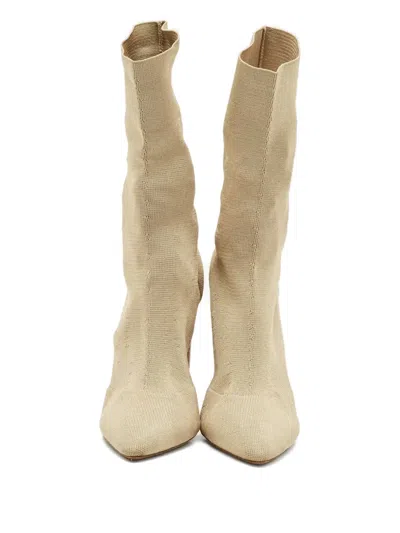 Pre-owned Adidas Originals Pointed-toe Boots In Neutral