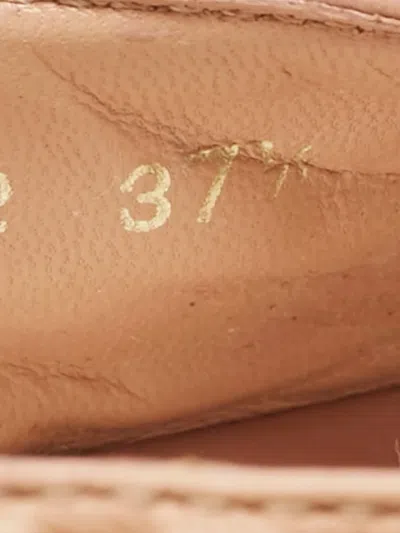 Pre-owned Dior Bow-detail Heeled Sandals In Pink