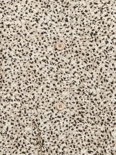 Pre-owned Kenzo Corduroy Button-fastening Shirt In Neutral