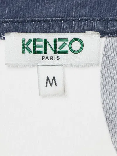 Pre-owned Kenzo Graphic Polka-dot T-shirt In White