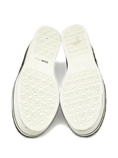 Pre-owned Stella Mccartney Binx Leopard-print Sneakers In Brown