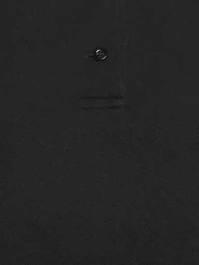 Pre-owned Givenchy Star-appliqués Polo-collar Dress In Black