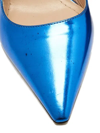 Pre-owned Dior Sweet-d Bow Slingback Pumps In Blue