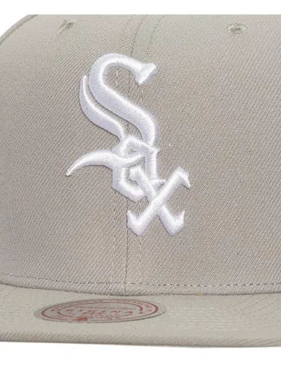 Mitchell & Ness Chicago White Sox Team-logo Snapback Baseball Cap In Gray