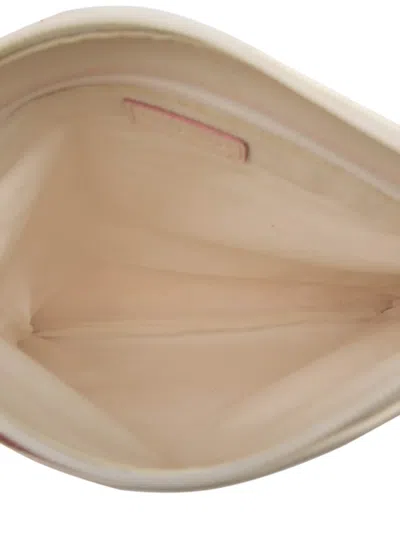 Pre-owned Loewe 2004 Anagram Canvas Crossbody Bag In Pink