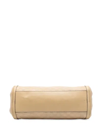 Pre-owned Gucci 2016-2025 Ssima Scarlett Shoulder Bag In Brown