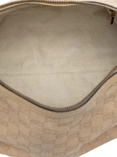 Pre-owned Gucci 2016-2025 Ssima Scarlett Shoulder Bag In Brown