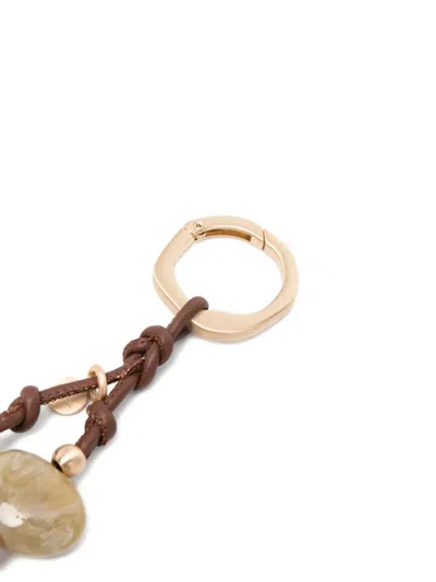 Cult Gaia Mercier Beaded Key Ring In Multi