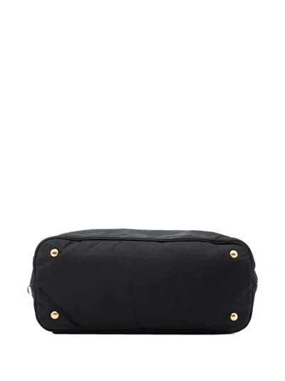 Pre-owned Prada 2013-2025 Tessuto Satchel In Black