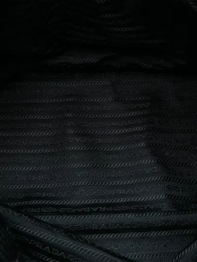 Pre-owned Prada 2013-2025 Tessuto Satchel In Black