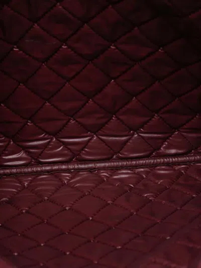 Pre-owned Chanel 2013-2014 Large Quilted Lambskin O Case Clutch Bag In Black