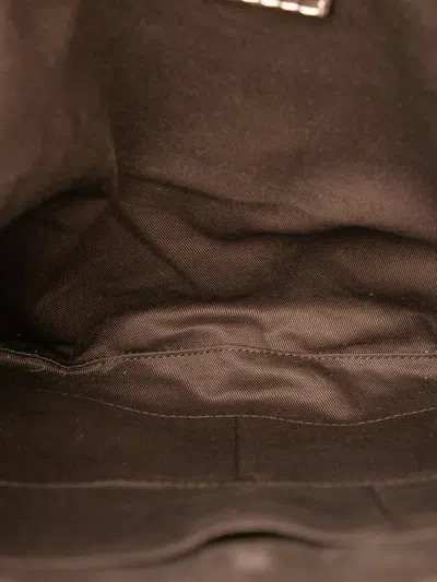 Pre-owned Loewe 2007 Anagram Canvas New Road Crossbody Bag In Brown